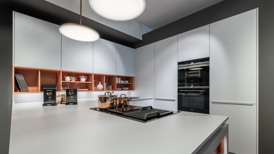 Leicht Küche im Schauraum der Firma Steffl