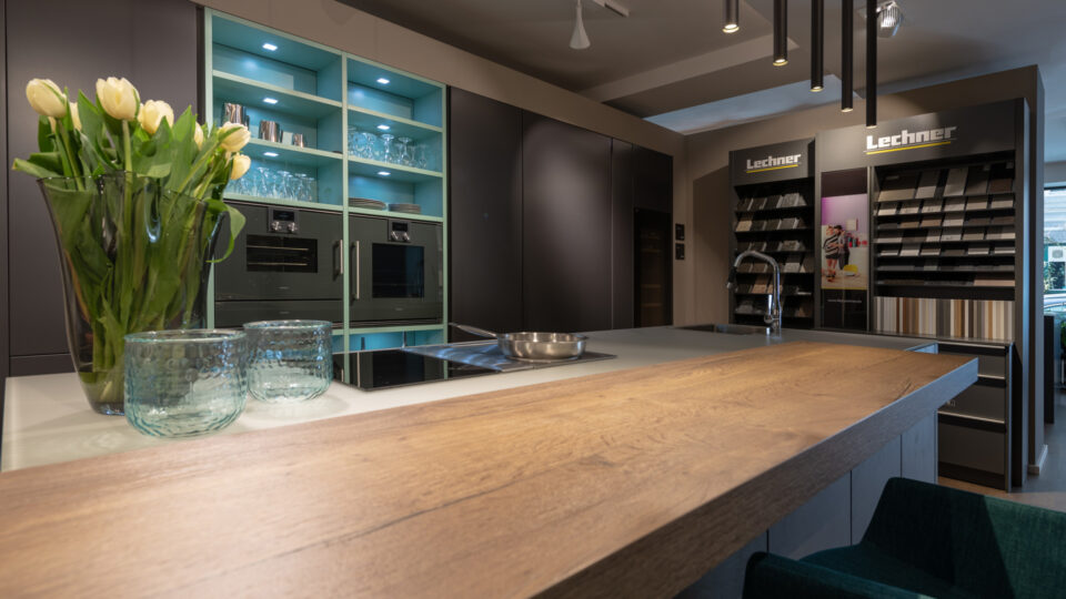 Leicht Küche im Schauraum der Firma Steffl