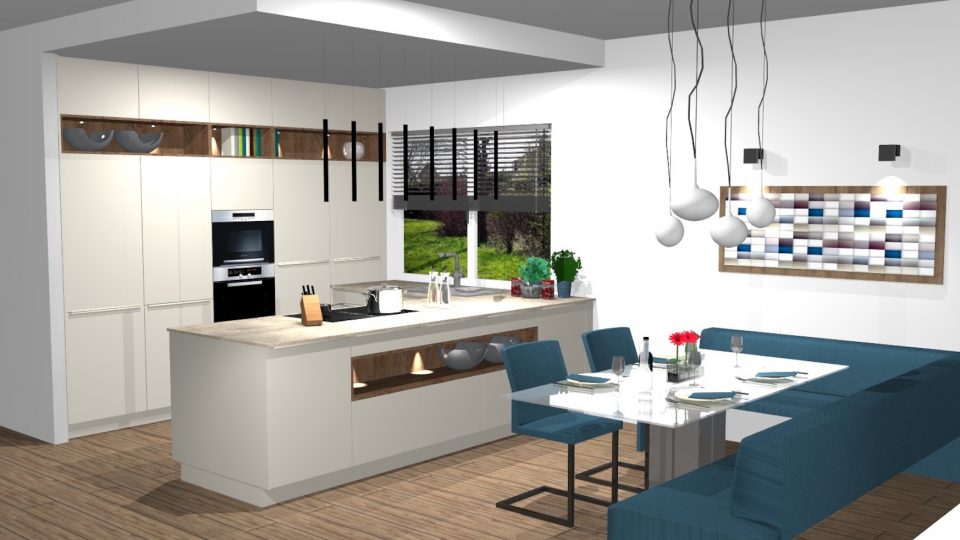 Beispielfoto einer Küchenplanung