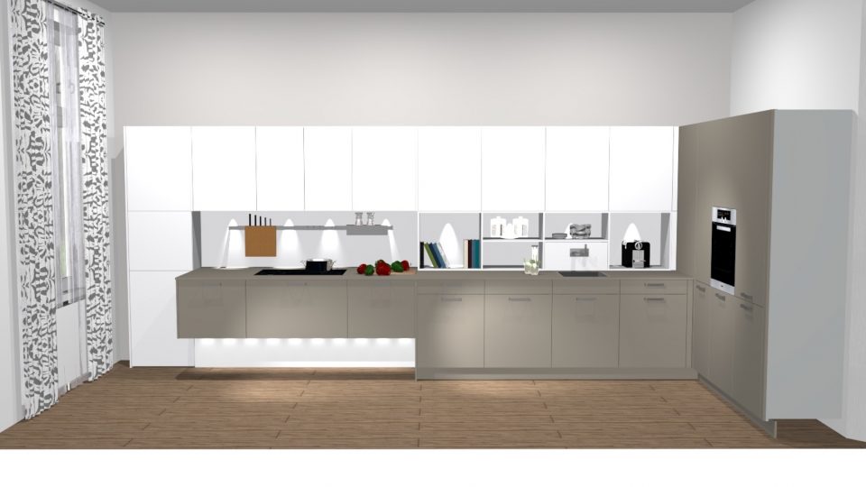 Beispielfoto einer Küchenplanung