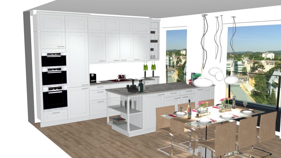 Beispielfoto einer Küchenplanung