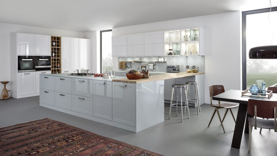 Beispielküche LEICHT Carre FG Xylo