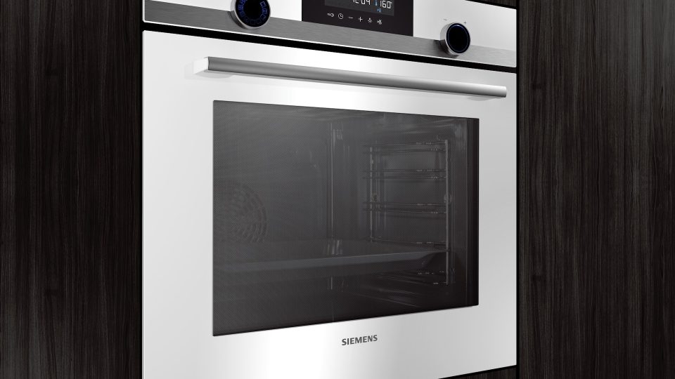 Bild eines Siemens Backofen in weiß