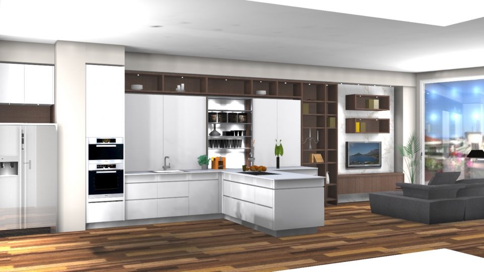Beispielfoto einer Küchenplanung
